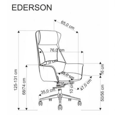Darbo kėdė EDERSON 10