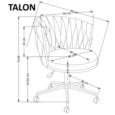 Darbo kėdė   TALON 1