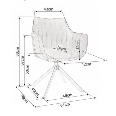 Kėdė Azalia 5