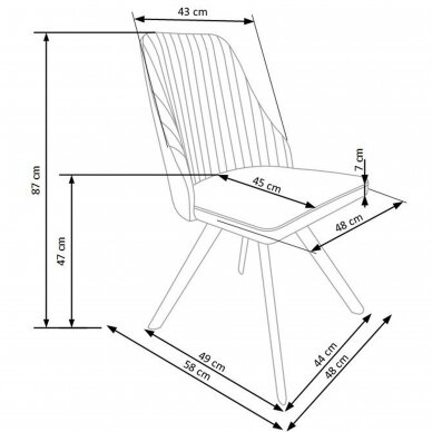 Kėdė K206 2