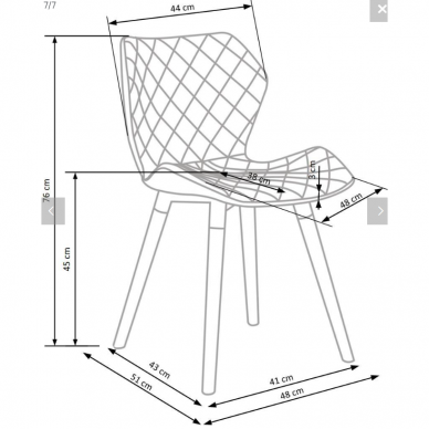 Kėdė K277 5