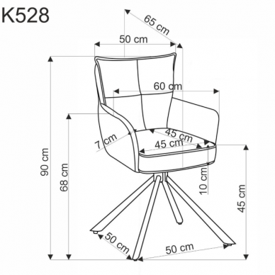 Kėdė K528 11