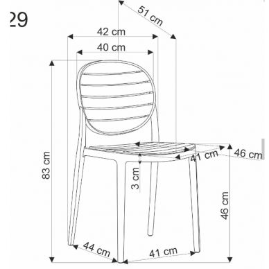 Kėdė K529 10