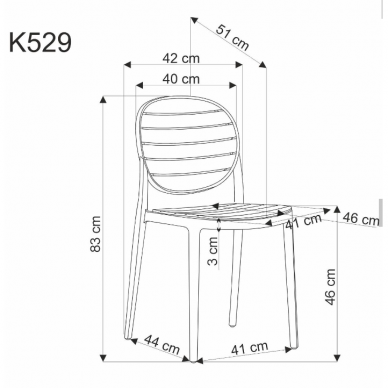 Kėdė K529 3