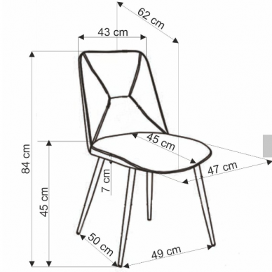 Kėdė K539 8