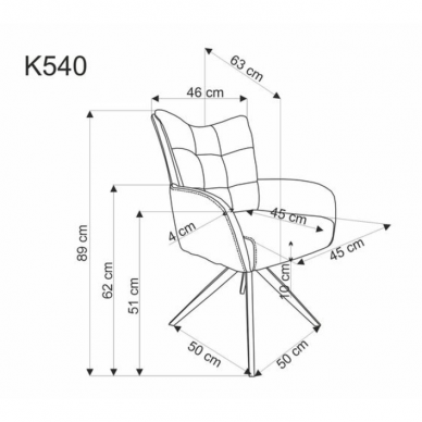 Kėdė K540 9