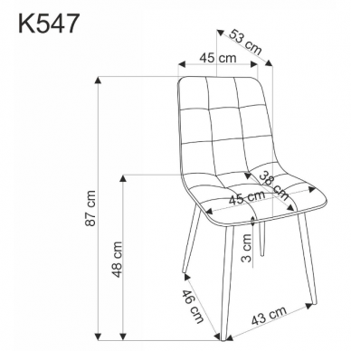 Kėdė K547 8