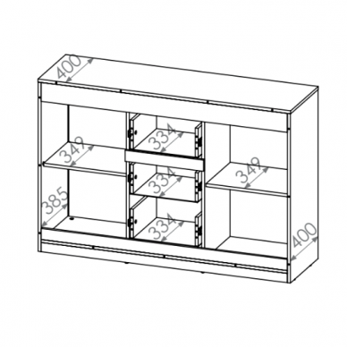 Komoda BALTICA 09 3