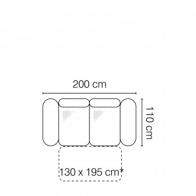 Išskleidžiama sofa VARIO 5 3