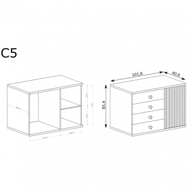 Komoda Cali [C-5] 2