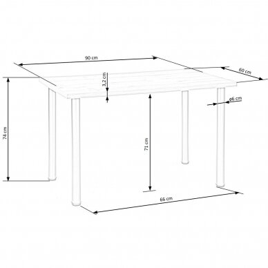 Stalas Modex II 90 2