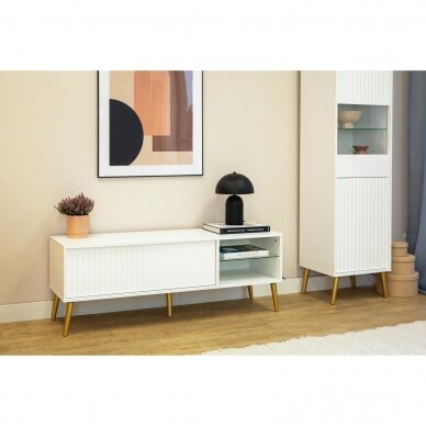 TV staliukas Barcelona White 2