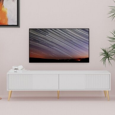 TV staliukas Barcelona White 2