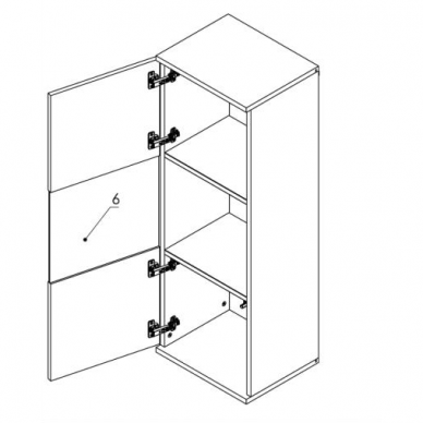 Vitrina NEST W-1 1